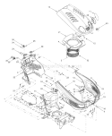 Part Location Diagram of 629-04075 MTD Wire Harness